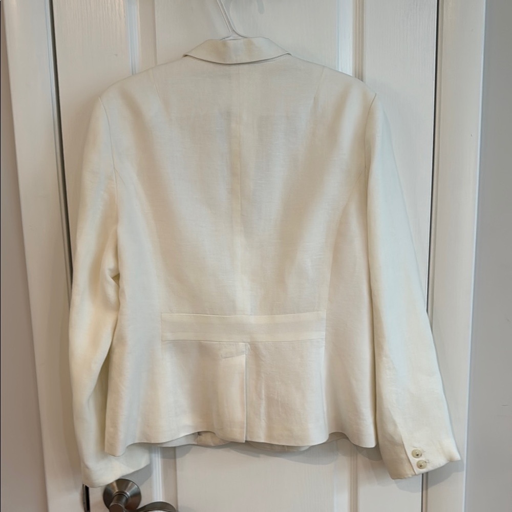 Banana Republic Factory Linen Blazer Suit Jacket - Picture 9 of 15